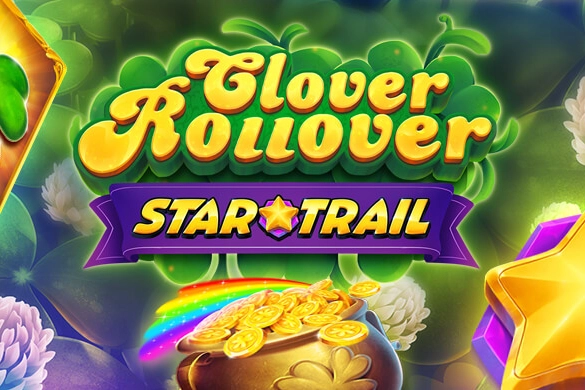 Game image: Clover Rollover StarTrail by Eyecon