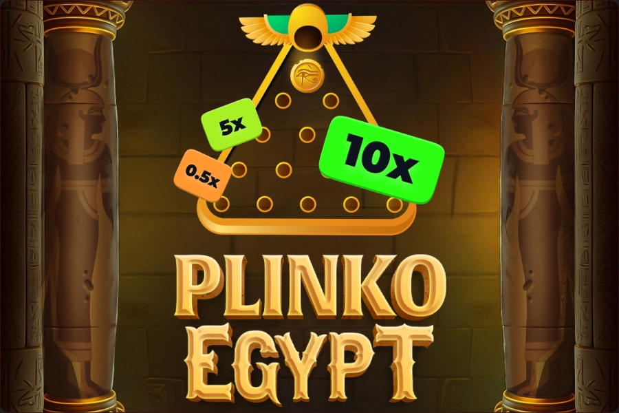 Game image: Plinko Egypt by iMoon