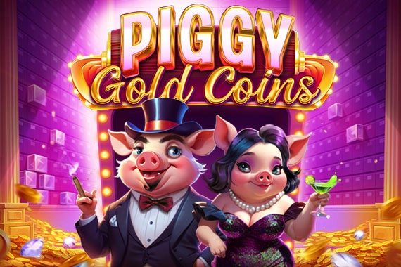 Game image: Piggy Gold Coins by Armadillo Studios