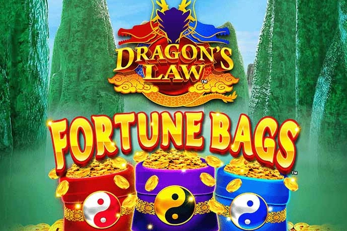 Game image: Dragon's Law Fortune Bags by Konami