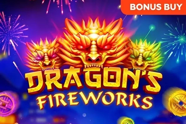 Game image: Dragon's Fireworks by Slotopia