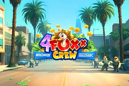 Game image: 4 FOXX Crew WildEnergy MultiMax by Yggdrasil Gaming