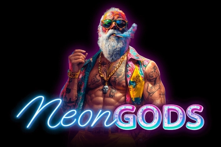 Game image: Neon Gods by SlotoLand
