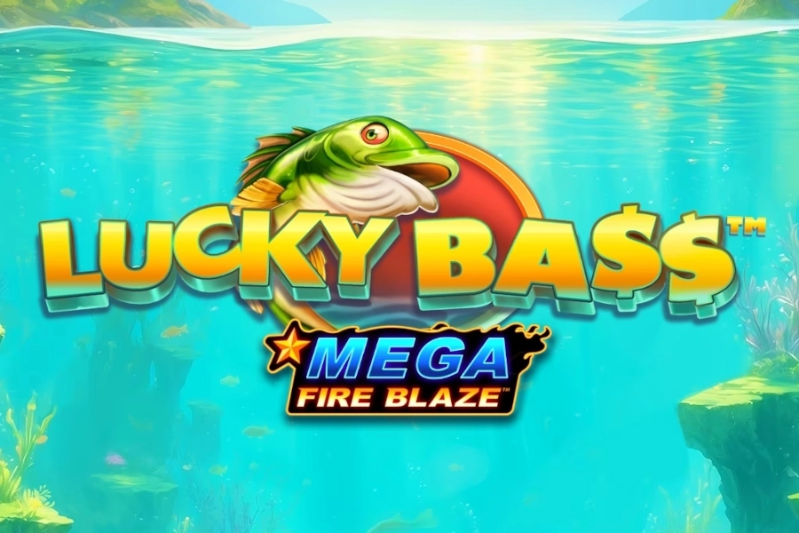 Game image: Lucky Bass Mega Fire Blaze by Playtech