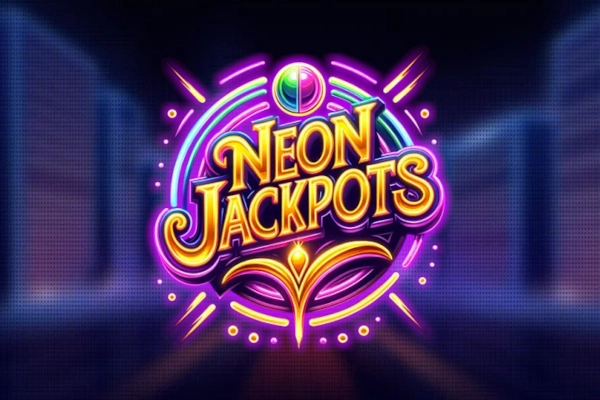 Game image: Neon Jackpots by Blue Tower Games