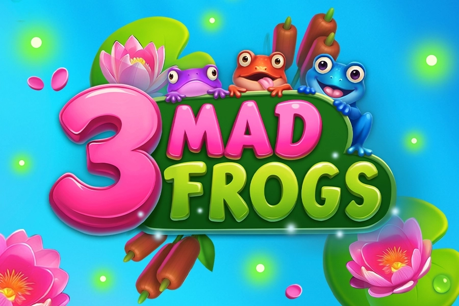 Game image: 3 Mad Frogs by Iron Dog Studio