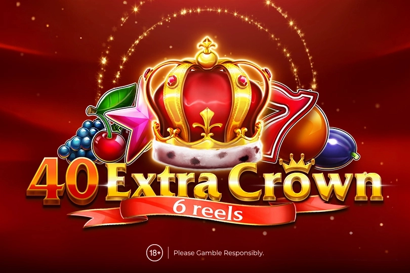 Game image: 40 Extra Crown 6 Reels by Amusnet