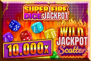 Game image: Super Fire Dice Jackpot by Tiptop
