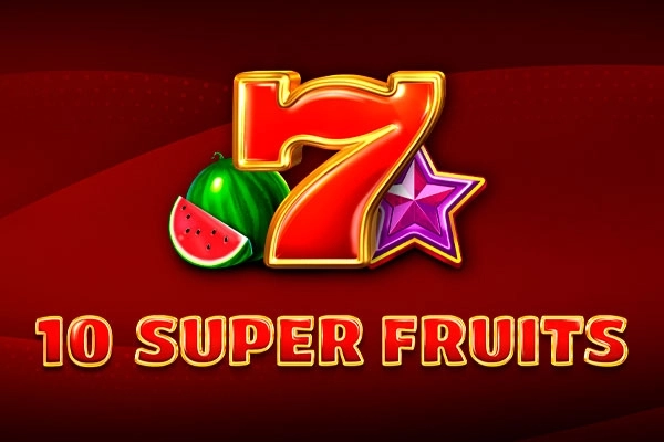 Game image: 10 Super Fruits by EGT Digital