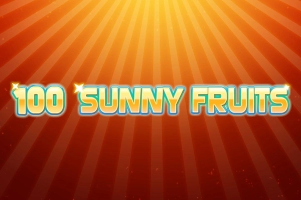 Game image: 100 Sunny Fruits by The Better Platform