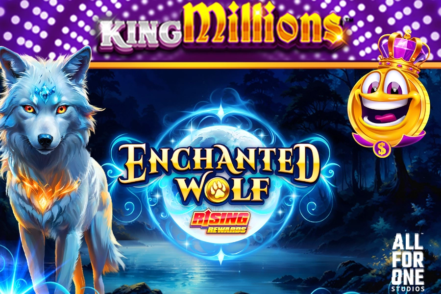 Spielbild: Enchanted Wolf: Rising Rewards King Millions von All41Studios