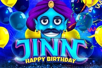 Game image: Jinn Happy Birthday by 7777 gaming