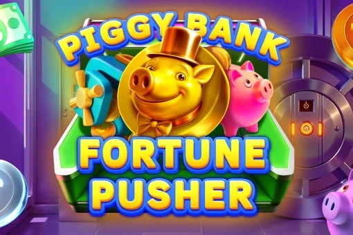 Game image: Piggy Bank Fortune Pusher by Spinberry