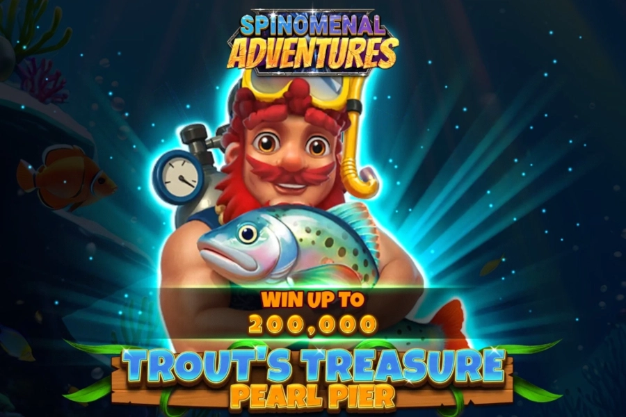 Game image: Trout's Treasure - Pearl Pier by Spinomenal