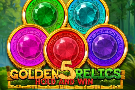 Game image: 5 Golden Relics: Hold & Win by OctoPlay