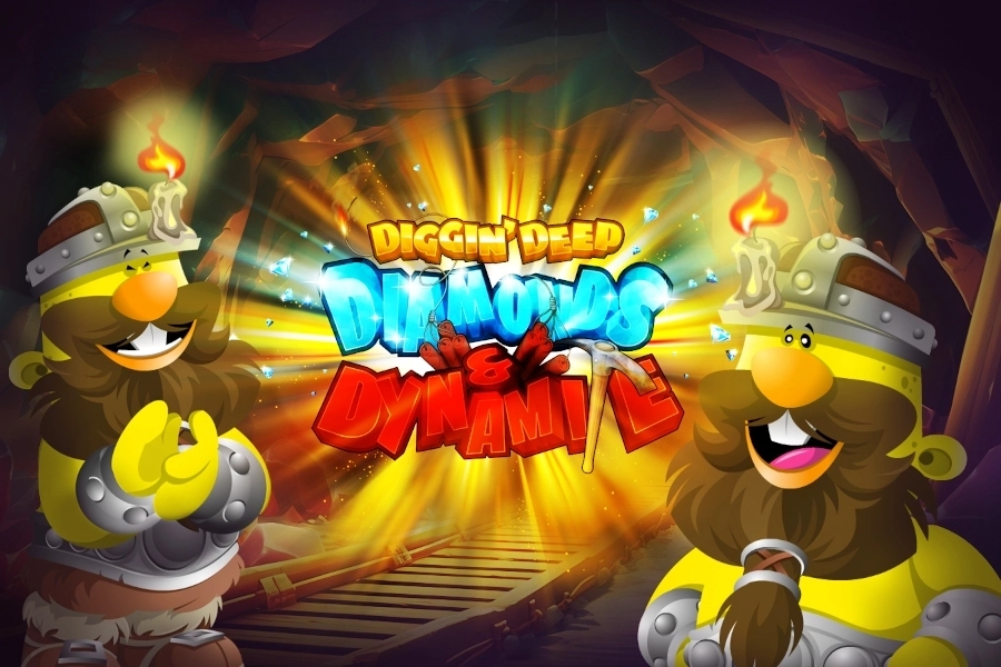 Game image: Diggin' Deep: Diamonds & Dynamite by Rival