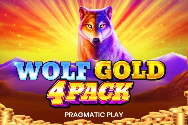 Game image: Wolf Gold 4 Pack by Pragmatic Play