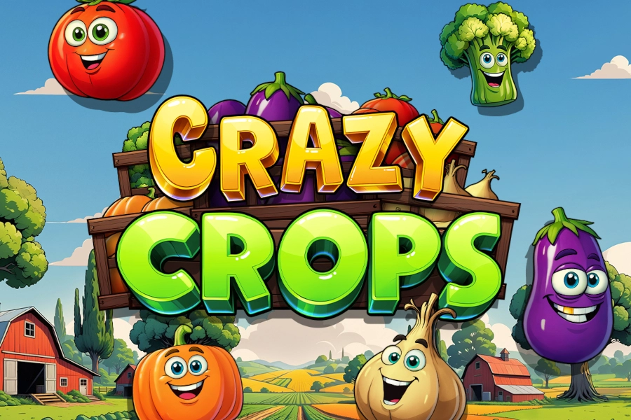 Game image: Crazy Crops by Slotmill