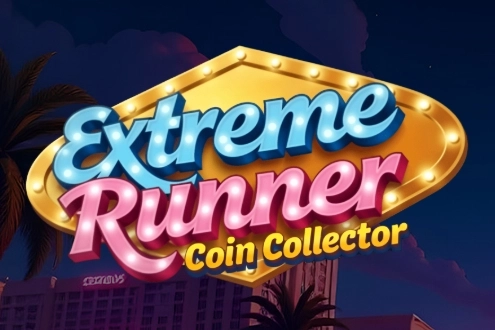 Game image: Extreme Runner Coin Collector by Cherry Play