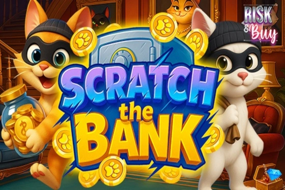 Game image: Scratch the Bank by Mascot Gaming