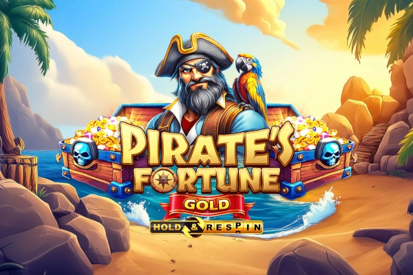 Spielbild: Pirate's Fortune Gold Hold & Respin von NetGaming