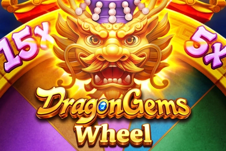 Game image: Dragon Gems Wheel by Yellow Bat