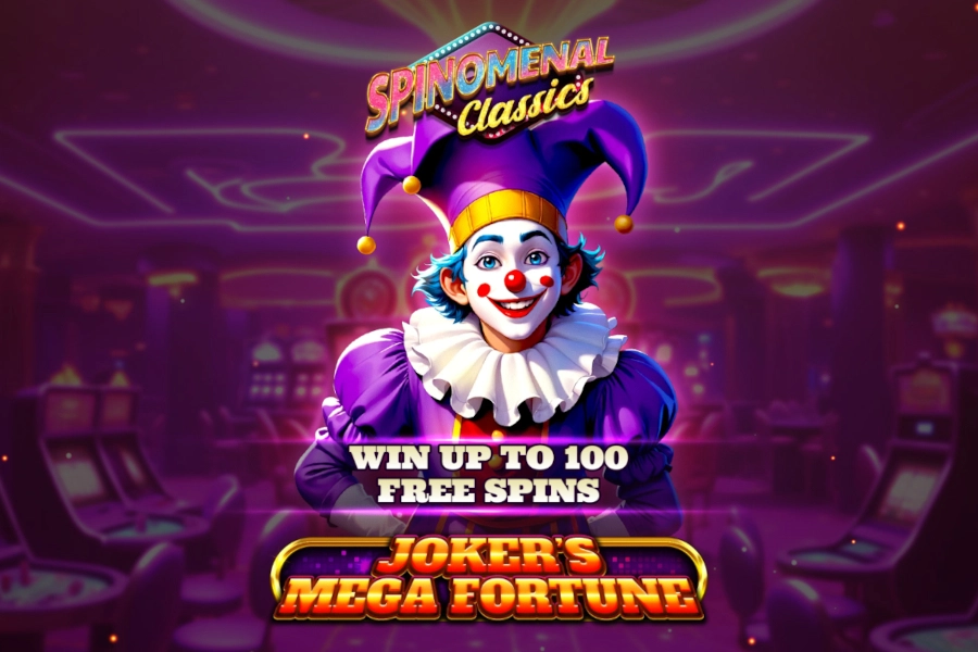 Game image: Joker's Mega Fortune by Spinomenal