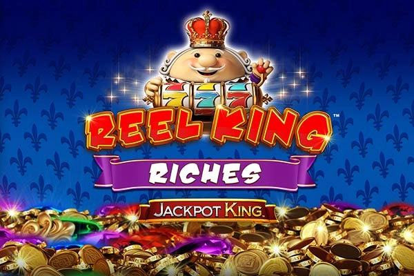 Game image: Reel King Riches Jackpot King by Blueprint Gaming