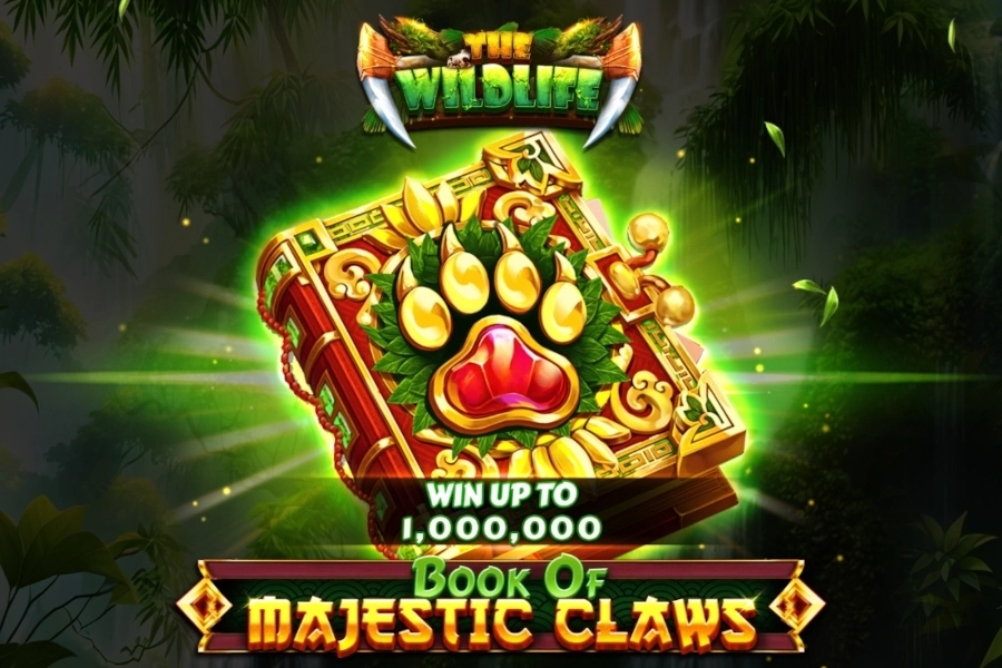 Game image: Book of Majestic Claws by Spinomenal