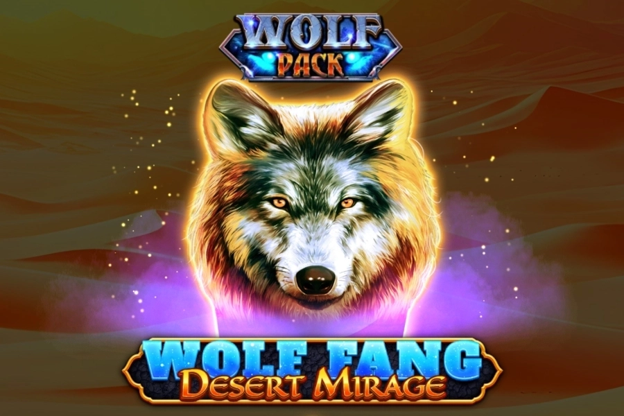 Game image: Wolf Fang - Desert Mirage by Spinomenal