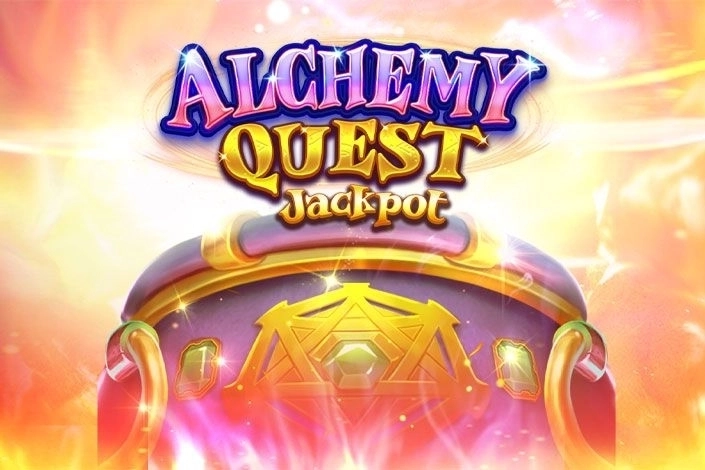 Game image: Alchemy Quest Jackpot by Spadegaming