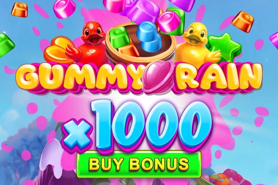 Game image: Gummy Rain x1000 by Pateplay