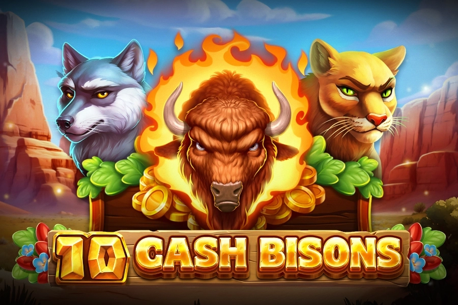 Game image: 10 Cash Bisons by Push Gaming