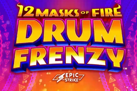Game image: 12 Masks of Fire Drum Frenzy by Gameburger Studios