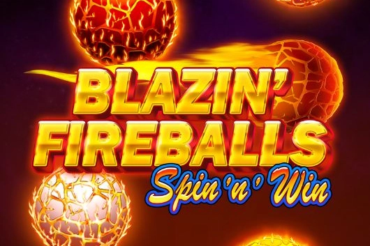 Game image: Blazin' Fireballs Spin 'n' Win by Genii