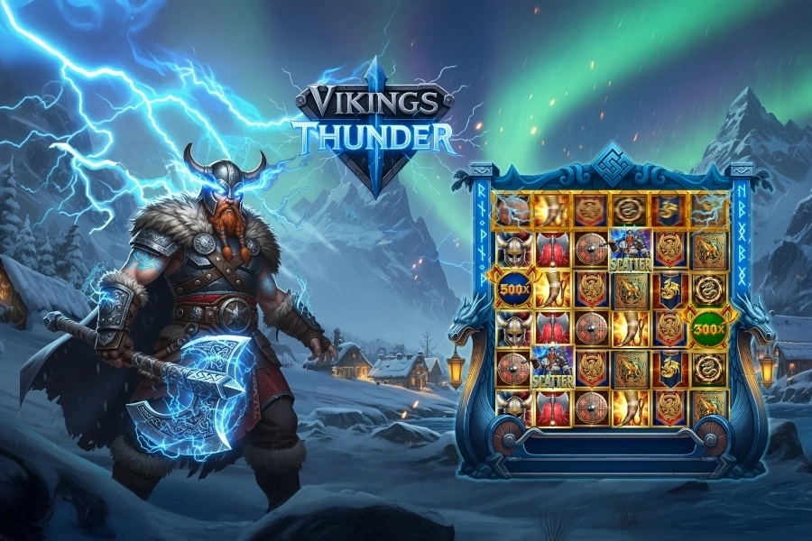 Game image: Vikings Thunder by GameTimeTec