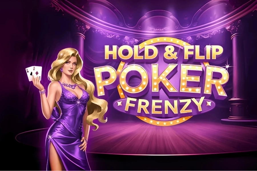 Game image: Hold & Flip Poker Frenzy by GameTimeTec
