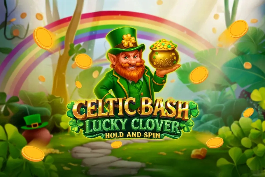 Game image: Celtic Bash Lucky Clover by GameTimeTec