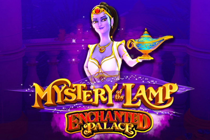 Game image: Mystery of the Lamp Enchanted Palace by IGT