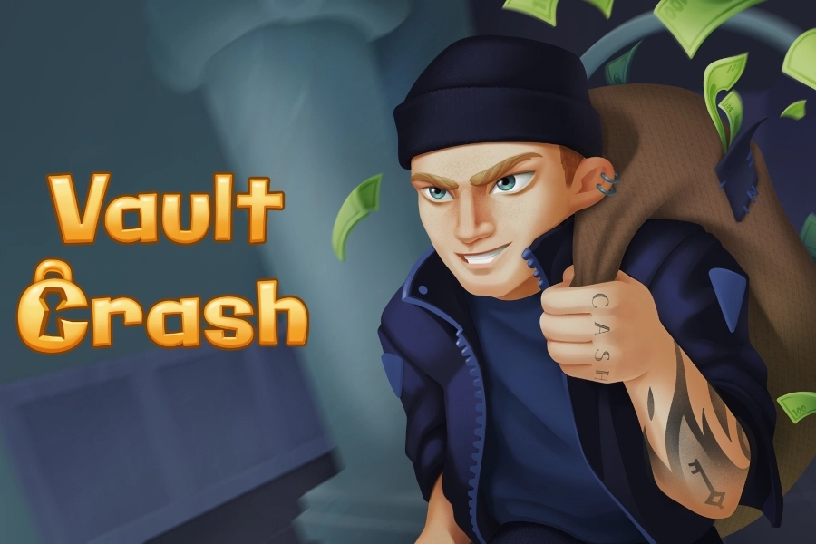Game image: Vault Crash by Riddec Games