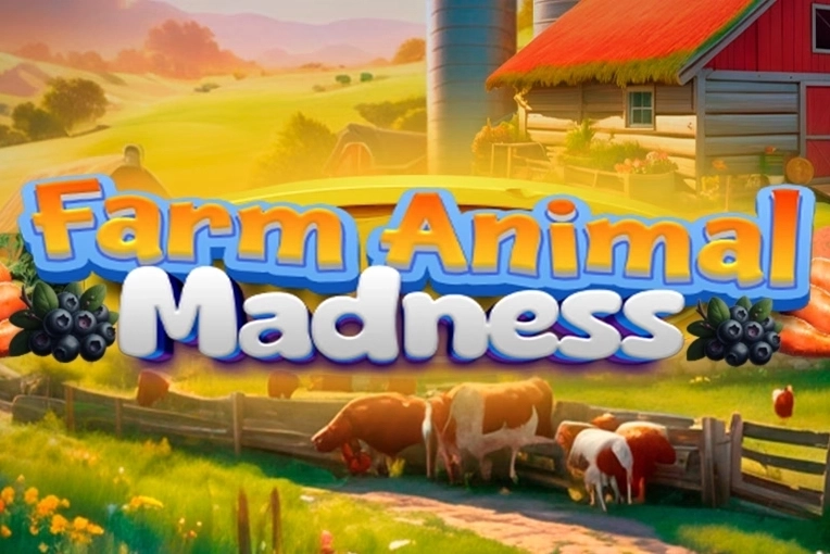 Game image: Farm Animal Madness by SlotoLand