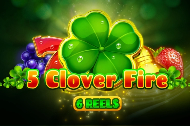 Game image: 5 Clover Fire 6 Reels by REDSTONE