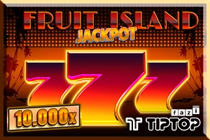 Game image: Fruit Island Jackpot by Tiptop
