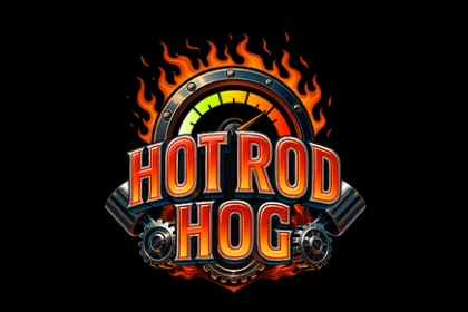 Game image: Hot Rod Hog by Atomic Slot Lab