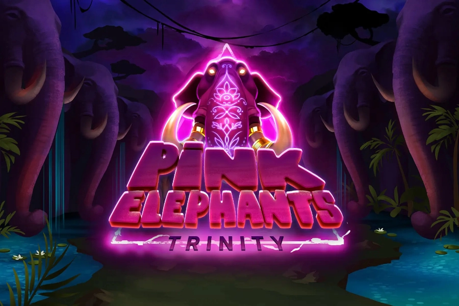 Spielbild: Pink Elephants Trinity von Thunderkick