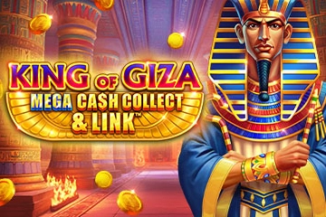 Game image: King of Giza: Mega Cash Collect & Link by Playtech