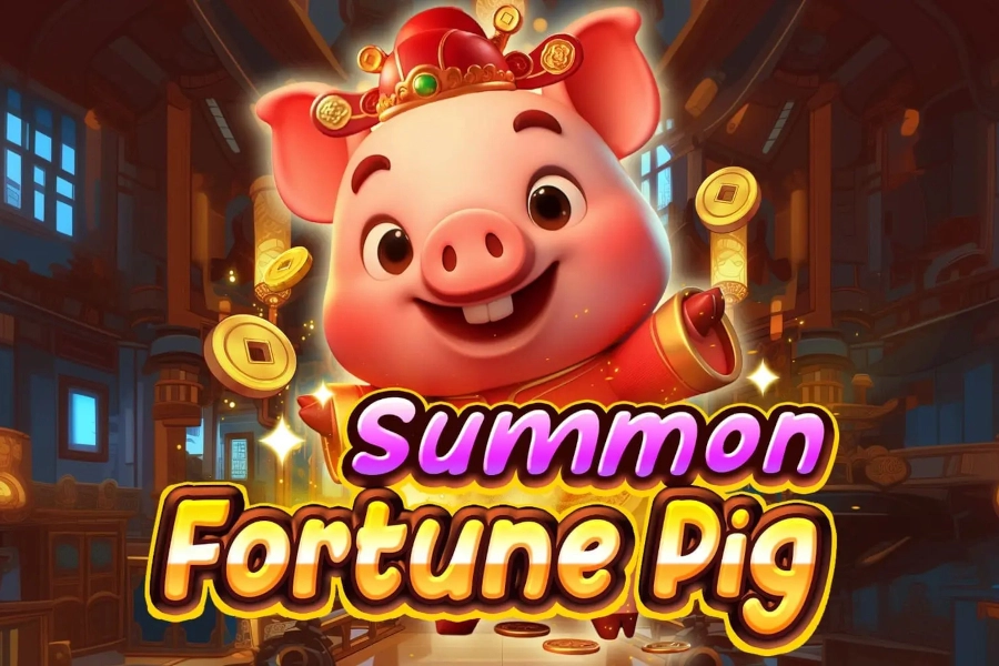Game image: Summon Fortune Pig by YGR