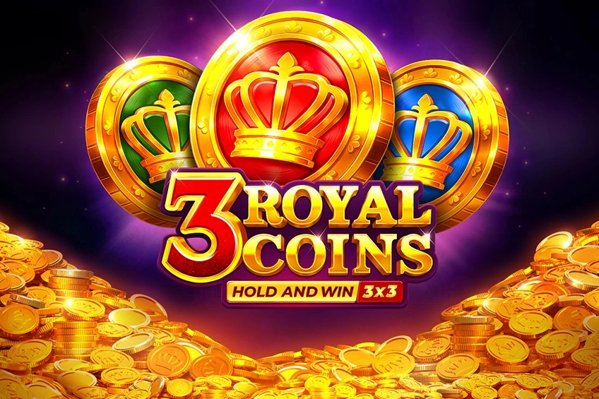 Game image: 3 Royal Coins: Hold and Win by Playson
