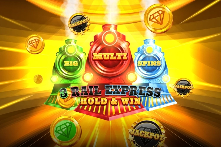 Game image: 3 Rail Express Hold & Win by OctoPlay