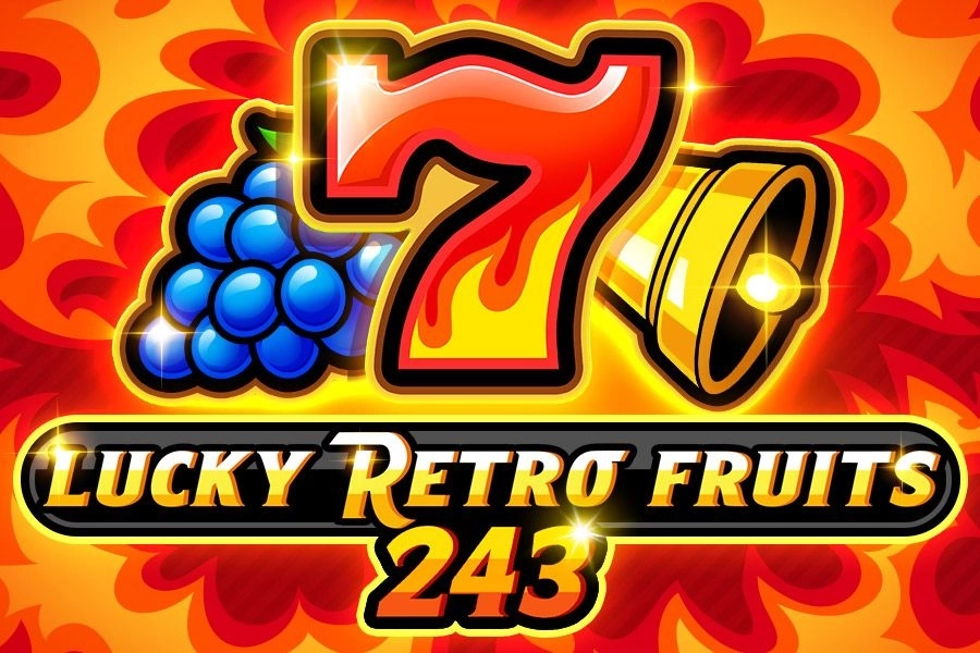 Game image: Lucky Retro Fruits 243 by 1Spin4Win